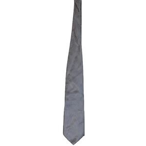 Vesuvio Napoli Silver and White Mens Paisley Tie Neck Tie Wedding Formal 57 x 4